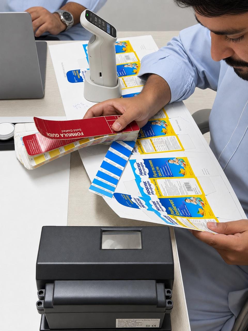 Shade card approval at Supreme Art